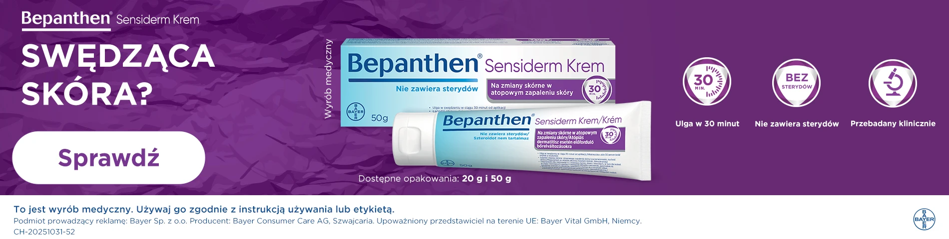 Bepanthen Sensiderm