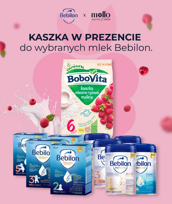 Kaszka w prezencie do wybranych produktów Bebilon