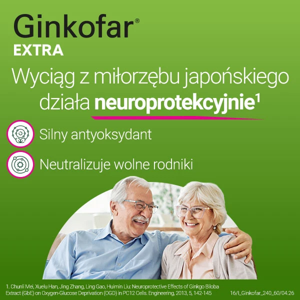 Ginkofar Extra 240mg, 60 tabletek 3