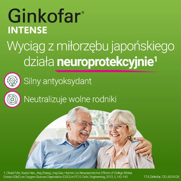 Ginkofar Intense 120mg, 60 tabletek 4