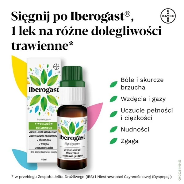 Iberogast, lek złożony, płyn doustny, 50ml 2