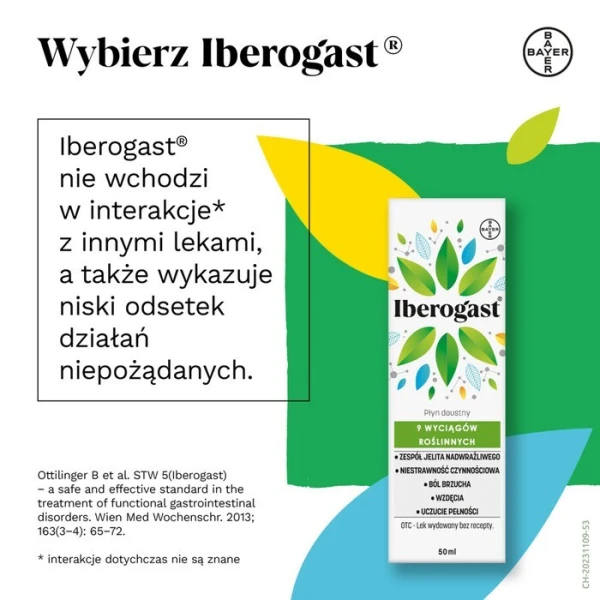 Iberogast, lek złożony, płyn doustny, 50ml 5