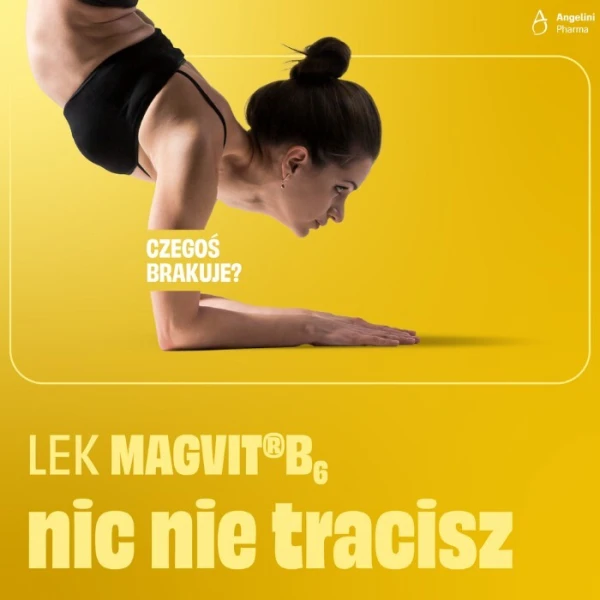 Magvit B6 (48mg+5mg), lek z magnezem i witaminą B6, 50 tabletek dojelitowych 5