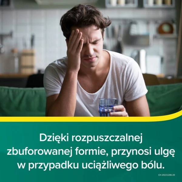 Aspirin musująca 500mg, 12 tabletek musujących 8