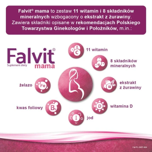 Falvit Mama, 60 tabletek 2