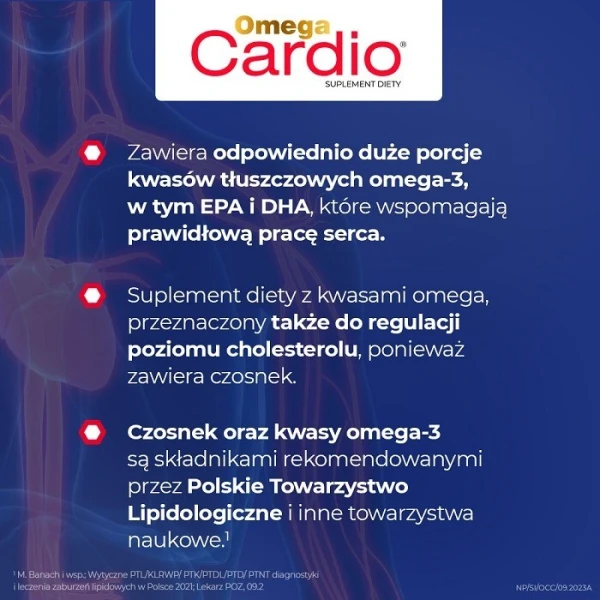 Omega Cardio, 60 kapsułek 2