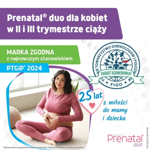 Prenatal Duo: Prenatal Classic, 30 kapsułek + Prenatal DHA, 60 kapsułek 2