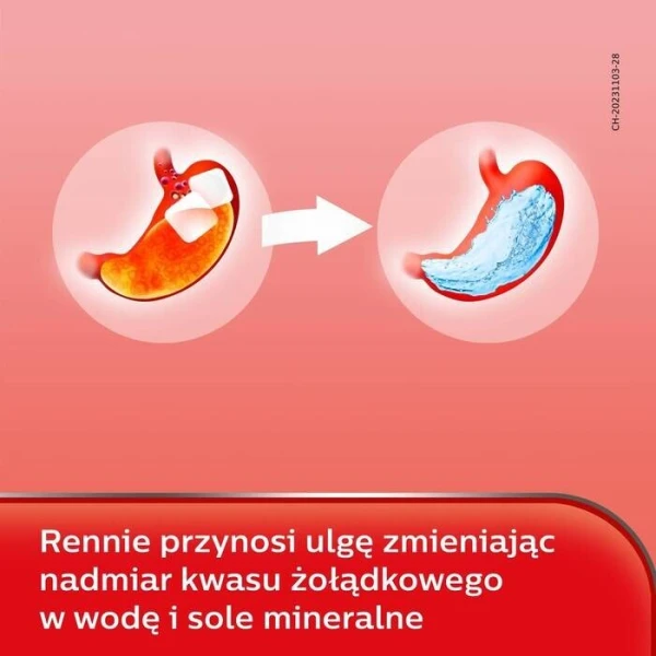 Rennie Fruit (680mg+80mg), smak owocowy, 24 tabletki do ssania 7