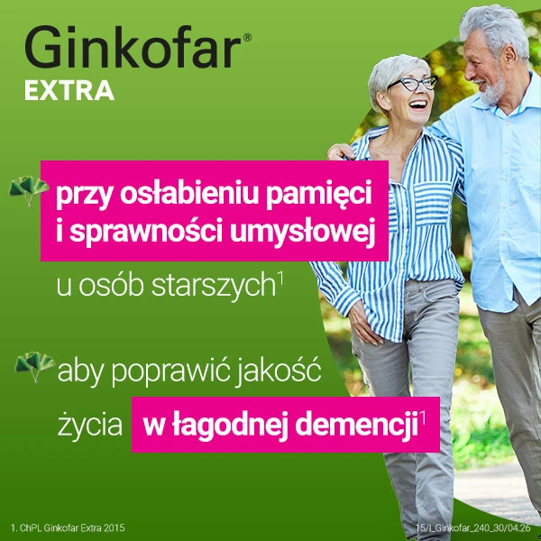 Ginkofar Extra 240mg, 30 tabletek 2
