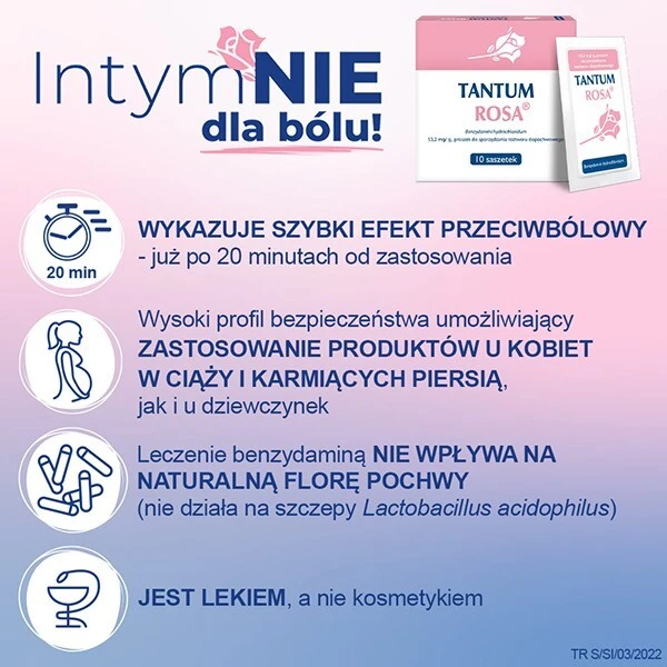 Tantum Rosa 53,2mg/g, proszek, 10 saszetek 4