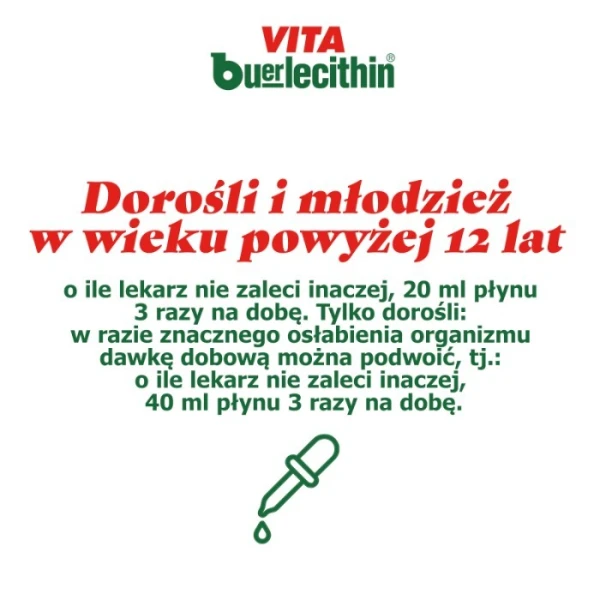 Vita Buerlecithin, lek złożony, płyn doustny, 1000ml 4