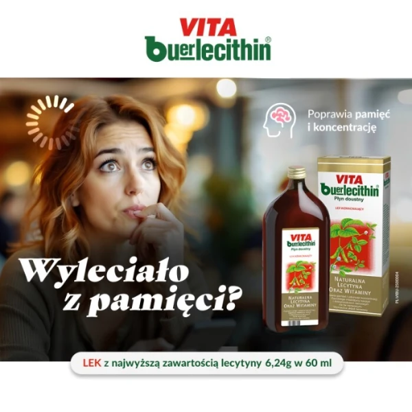 Vita Buerlecithin, lek złożony, płyn doustny, 1000ml 6