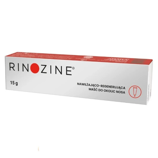 Rinozine, nawilżająco-regenerująca maść do okolic nosa, 15g 2