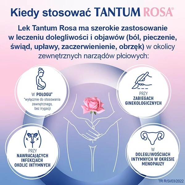 Tantum Rosa 1mg/ml, roztwór dopochwowy, 5 butelek po 140ml 3