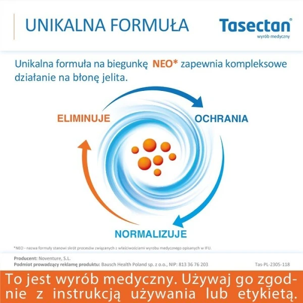 Tasectan 500mg, 15 kapsułek 3