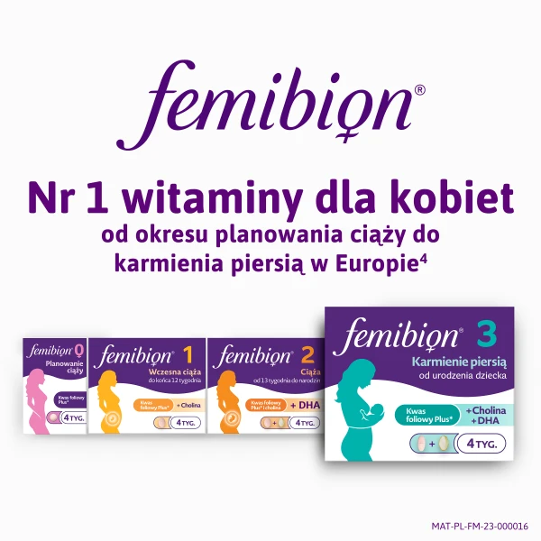 Femibion 3, Karmienie piersią, 28 tabletek i 28 kapsułek 7