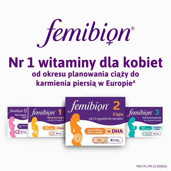 Femibion 2, Ciąża 13-40 tydzień, 56 tabletek i 56 kapsułek 5