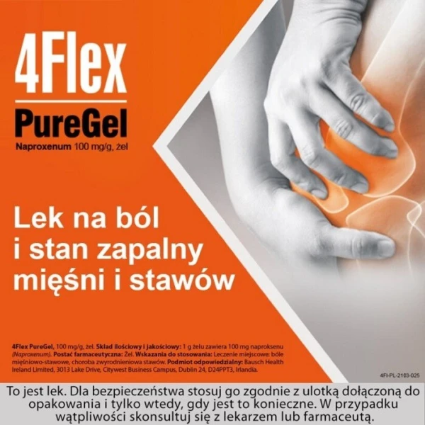 4Flex PureGel 100mg/g, żel, 100g 3