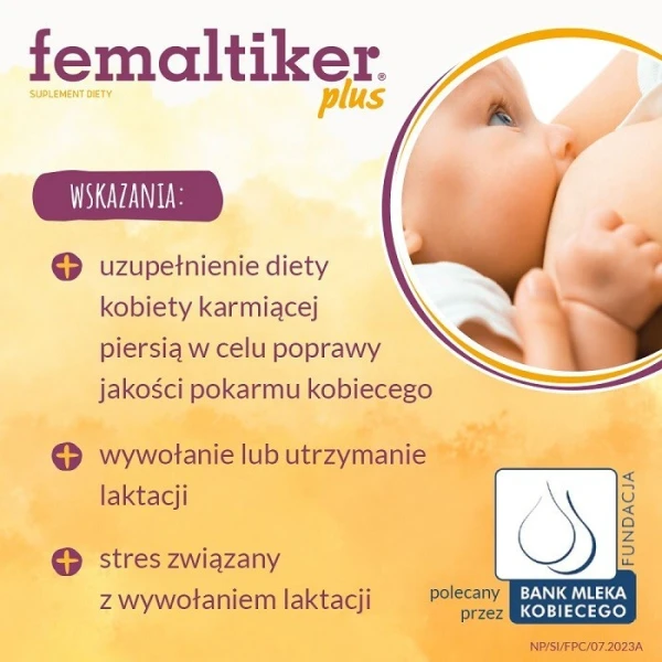 Femaltiker Plus, smak karmelowy, 12 saszetek 2