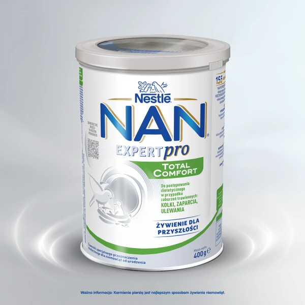 Nestle Nan Expert ProTotal Comfort, mleko dla niemowląt z tendencją do kolek i zaparć, od urodzenia, 400g 6