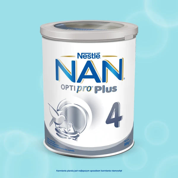 Nestle Nan Optipro Plus 4, formuła na bazie mleka, po 2 roku życia, 800g 3