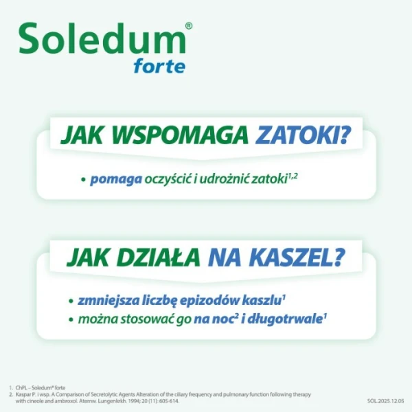Soledum Forte 200mg, 20 kapsułek 2
