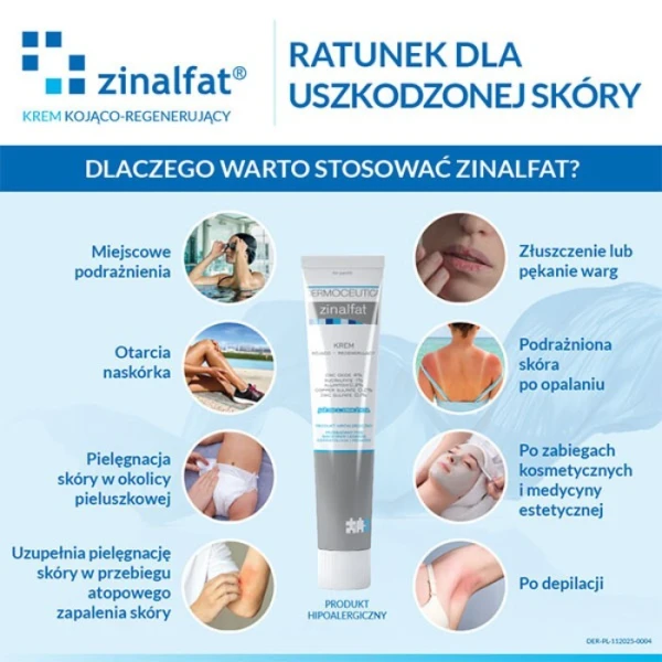 Zinalfat, krem kojąco-regenerujący, od urodzenia, 50ml 3