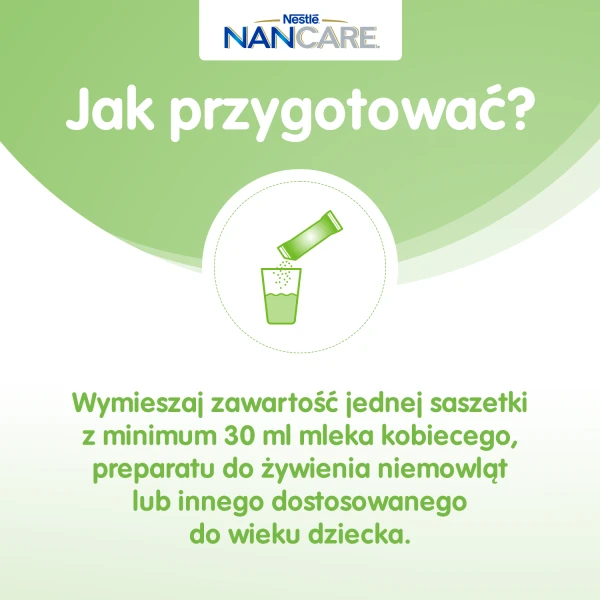 Nestle NAN Care Flora Equilibrium, proszek dla niemowląt i małych dzieci, 20 x 2,2g 3