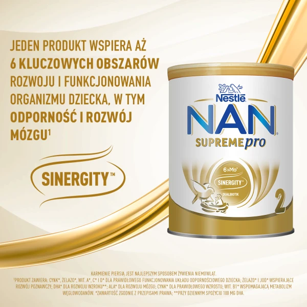 Nestle Nan Supreme Pro 2, mleko modyfikowane, po 6 miesiącu życia, 800g 3