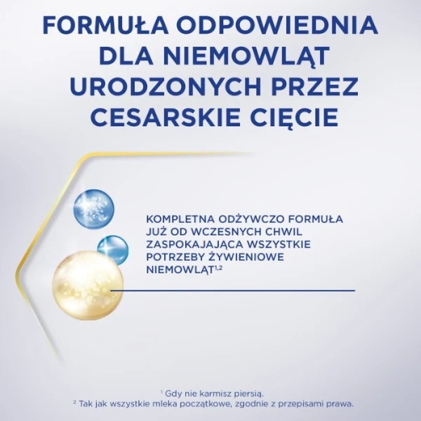 Bebilon Profutura CesarBiotik 1, mleko początkowe od urodzenia, dla niemowląt urodzonych przez cesarskie cięcie, 800g 2