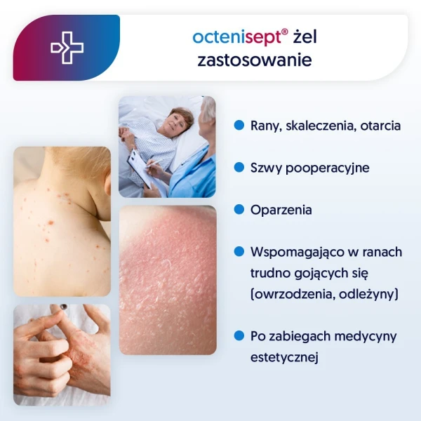 Octenisept, żel na rany i oparzenia, 20ml 3