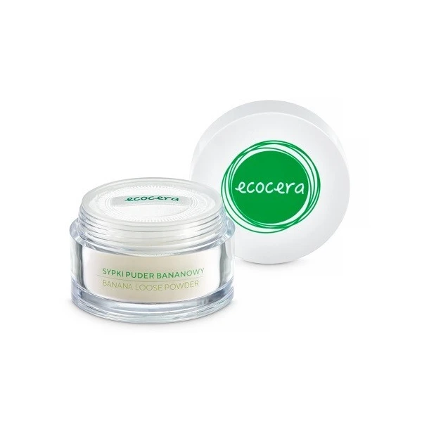 EcoCera, puder sypki, bananowy, cera sucha i wrażliwa, 8g 2