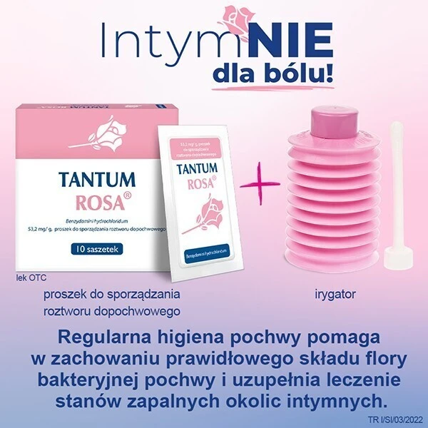 Tantum Rosa, irygator, 500ml 2