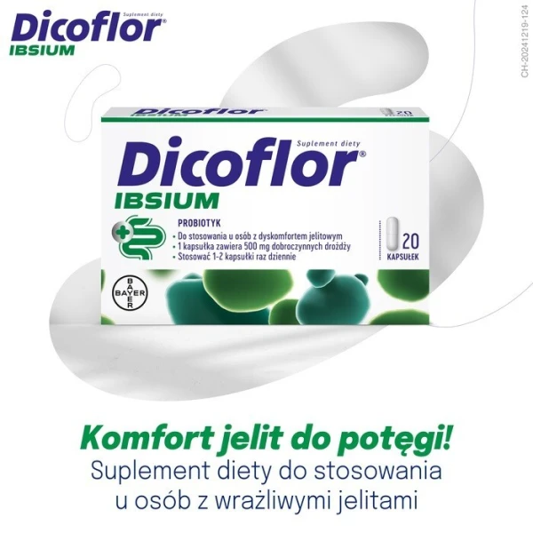 Dicoflor Ibsium, 20 kapsułek 2