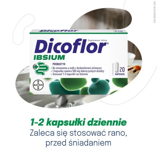 Dicoflor Ibsium, 20 kapsułek 3