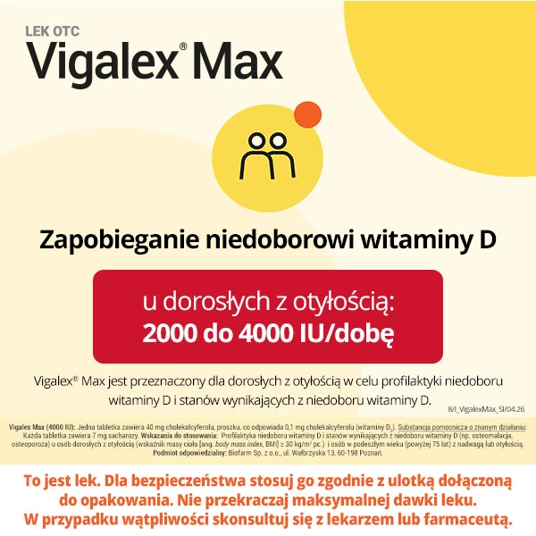 Vigalex Max 4000 j.m., 90 tabletek 5