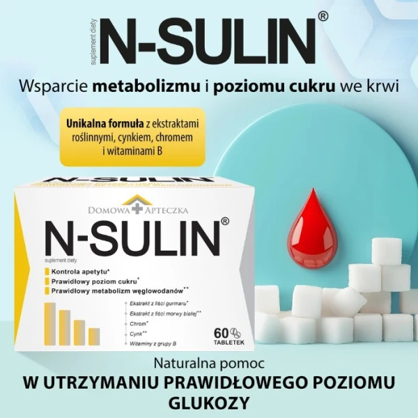 N-Sulin, 60 tabletek 2