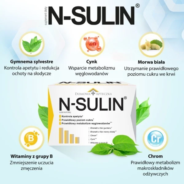 N-Sulin, 60 tabletek 3
