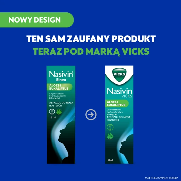 Nasivin Sinex Aloes i Eukaliptus, 0,5mg/ml, aerozol do nosa, 15ml 3