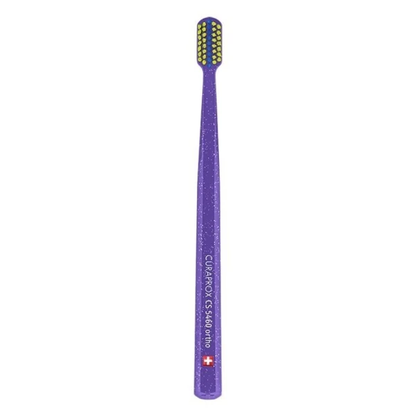 Curaprox Ortho CS5460, ortodontyczna szczoteczka do zębów, Ultra Soft, mix kolorów, 1 sztuka 3
