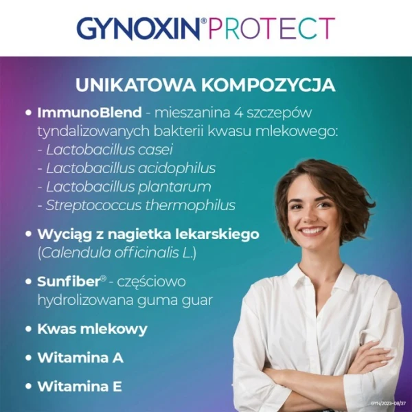 Gynoxin Protect, globulki dopochwowe, 10 sztuk 4
