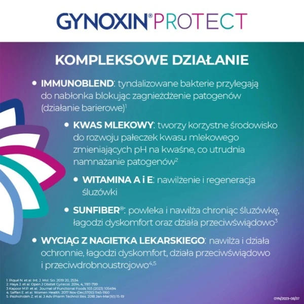 Gynoxin Protect, globulki dopochwowe, 10 sztuk 5