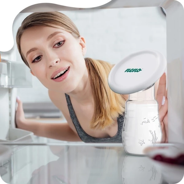 Neno, silikonowy kolektor na mleko Leite, 1 sztuka 2