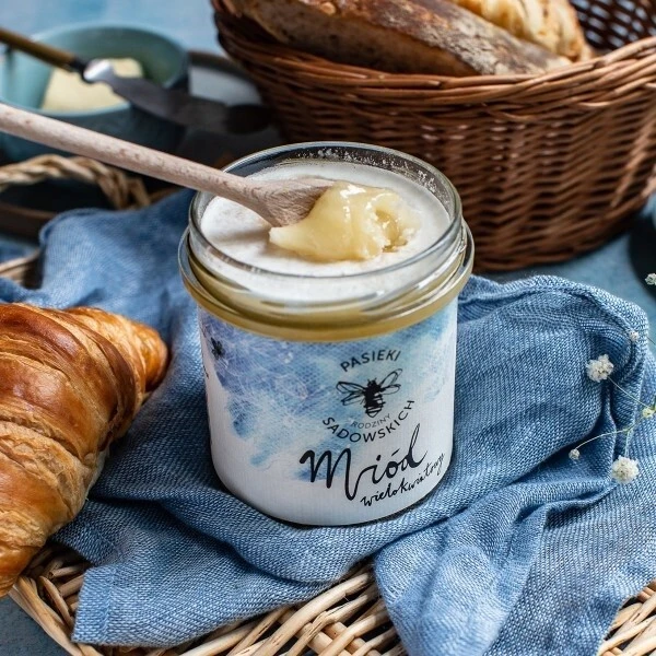 Pasieki Rodziny Sadowskich, miód wielokwiatowy, 450g 3