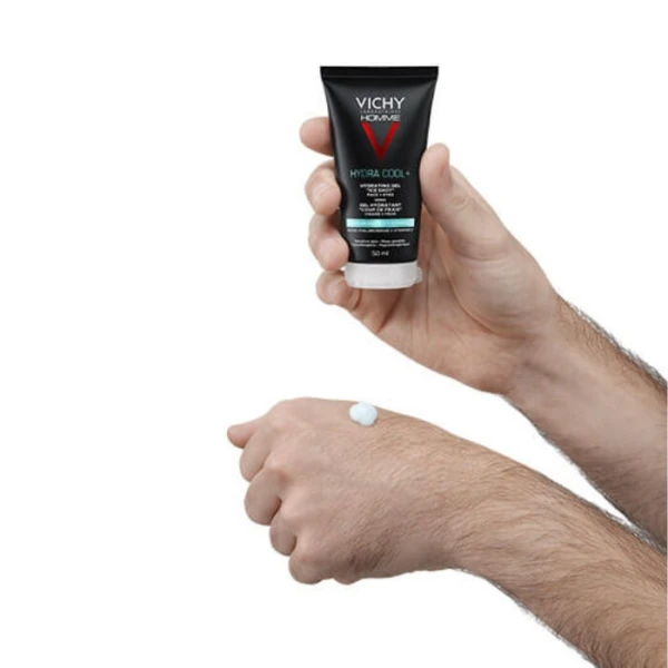 Vichy Homme Hydra Cool+, żel nawilżający z efektem chłodzenia, 50ml 2