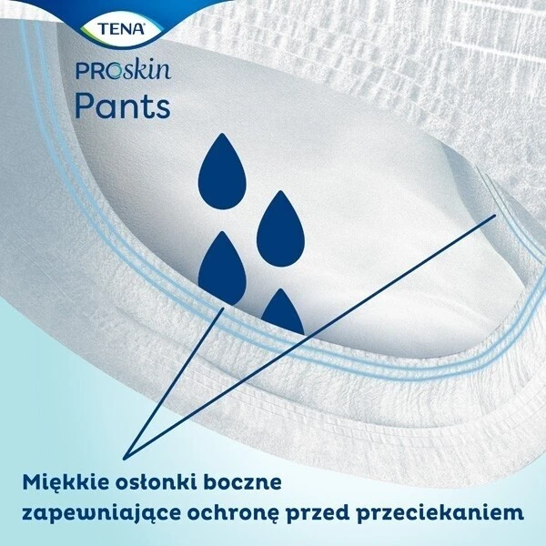 Pieluchomajtki Tena Pants ProSkin Plus, rozmiar XL, chłonność 6/8, 12 sztuk 3