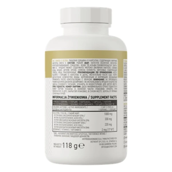 OstroVit, Omega 3 Ultra, 90 kapsułek 2