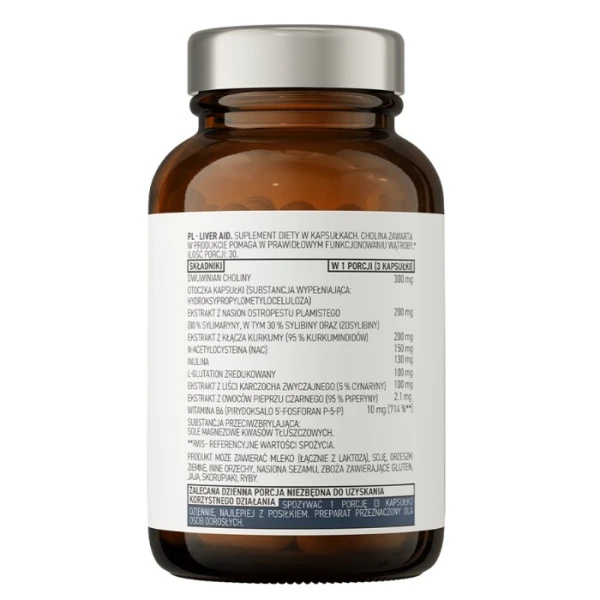 OstroVit, Pharma Liver Aid, 90 kapsułek 2