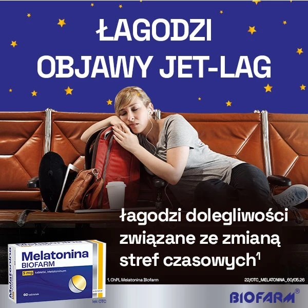 Melatonina Biofarm 5mg, 60 tabletek 5
