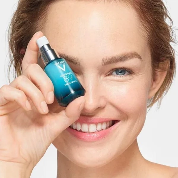 Vichy Mineral 89 Eyes, odbudowujący krem wzmacniający skórę pod oczami, 15ml 2